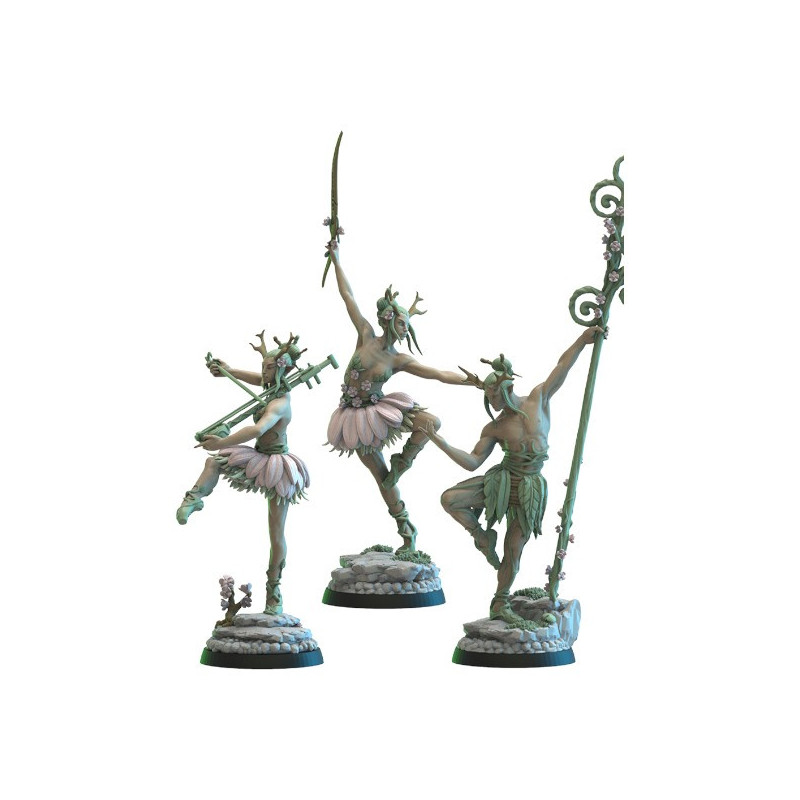 /9th Age Impression 3D Wooden elves Danseurs 