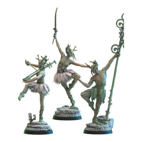 /9th Age Impression 3D Wooden elves Danseurs 