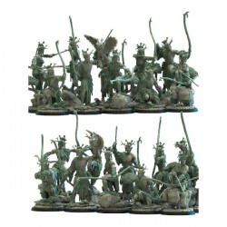 Mori Elves – Elfes Sylvains Tribaux Résine 28/32 mm | Lost Kingdom

