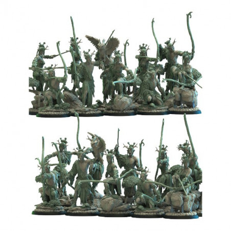 Mori Elves – Elfes Sylvains Tribaux Résine 28/32 mm | Lost Kingdom

