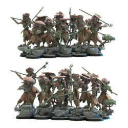 Mori Elves – Elfes Sylvains Tribaux Résine 28/32 mm | Lost Kingdom

