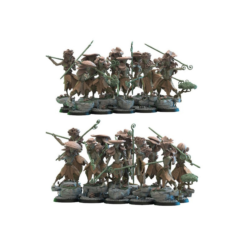 Mori Elves – Elfes Sylvains Tribaux Résine 28/32 mm | Lost Kingdom

