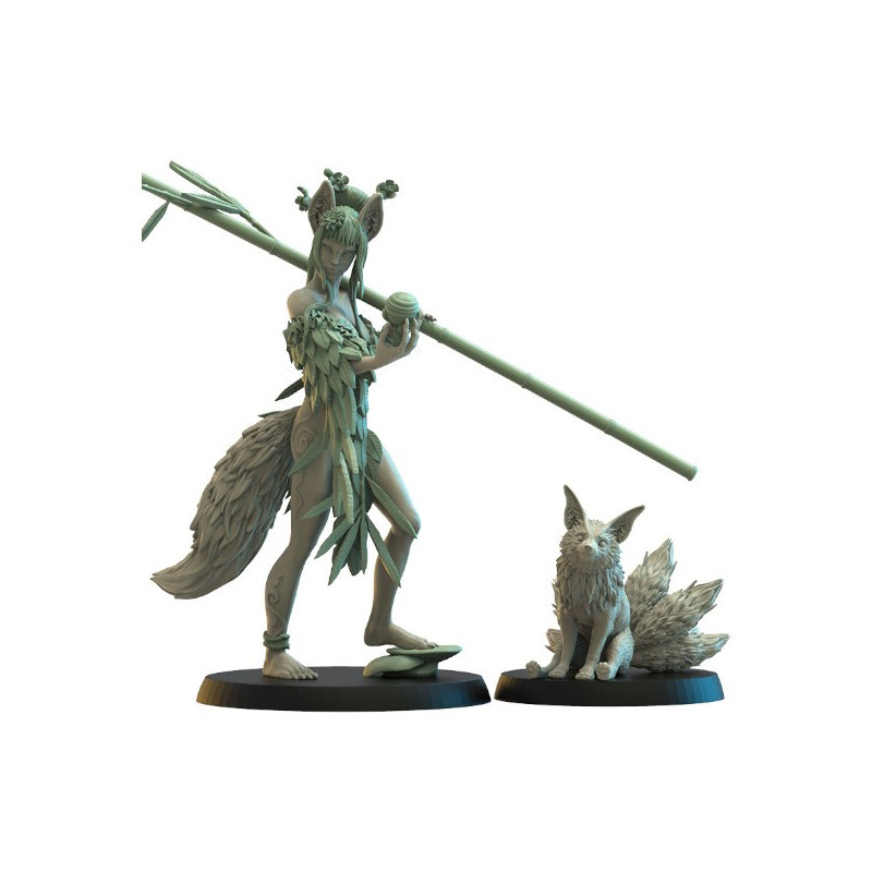 Elfes Mori - Druide renard  