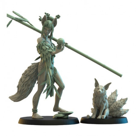 Elfes Mori - Druide renard  