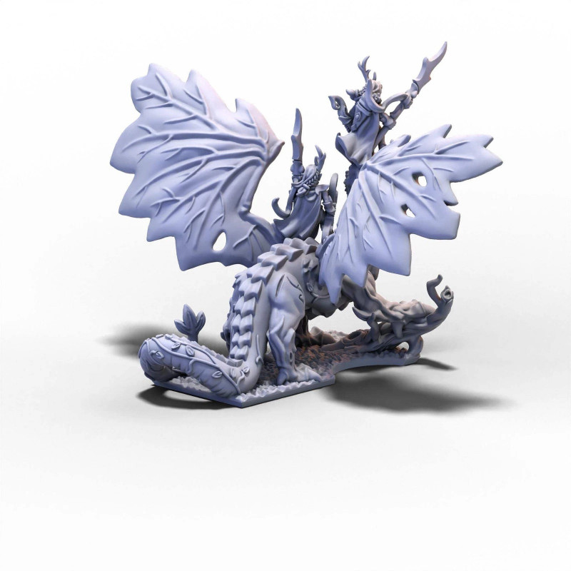 Elfes Sylvestre - Dragon soeurs jumelles  