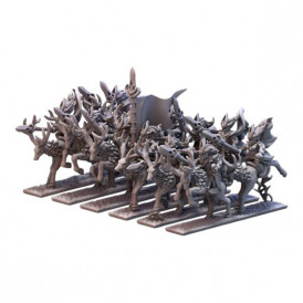  Minihammer Impression 3D Wood elves Heavy cavalry 