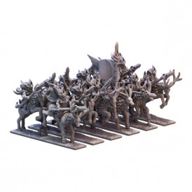  Minihammer Impression 3D Wood elves Heavy cavalry  (2)