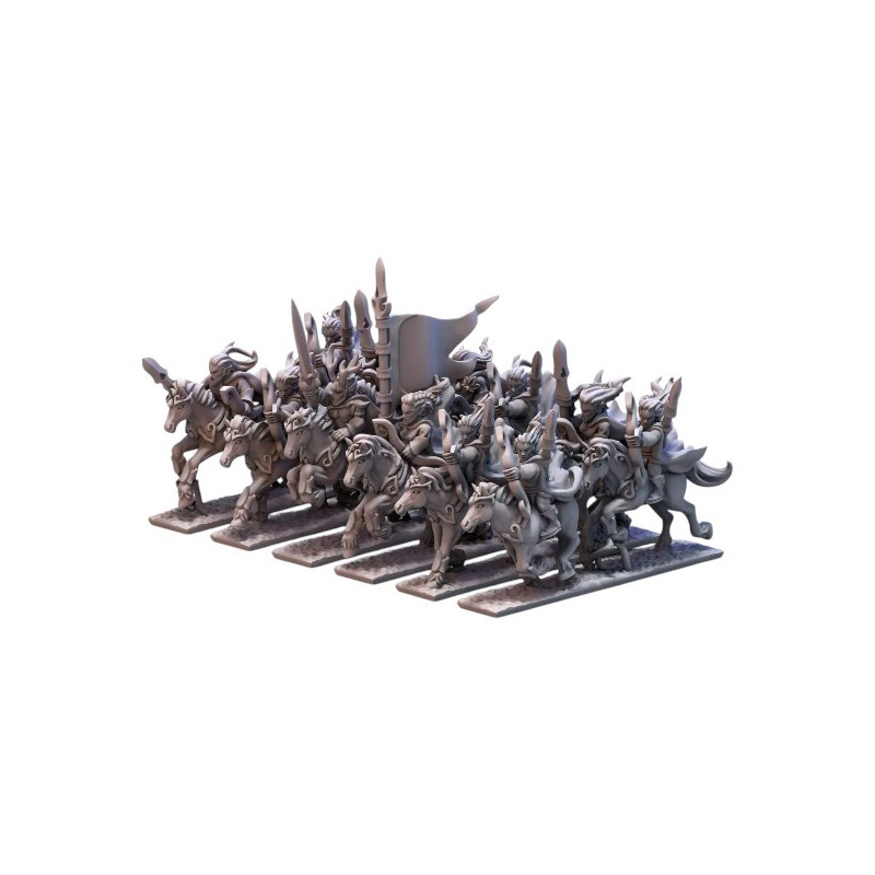  Minihammer Impression 3D Wood elves light cavalry 