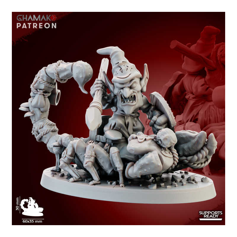 Orques et Gobelins - Madcaps on scorpions   