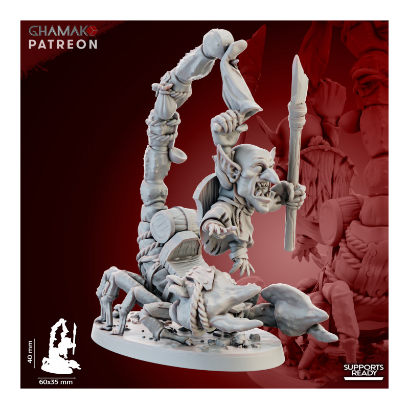 Orques et Gobelins - Madcaps on scorpions   