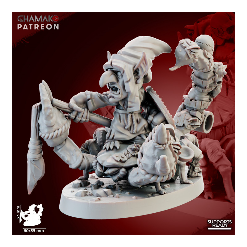 Orques et Gobelins - Madcaps on scorpions   