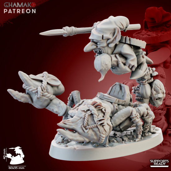 Orques et Gobelins - Madcaps on scorpions   