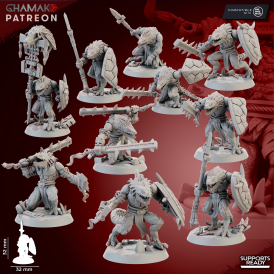 Hommes lézards - Coldblood Warriors    (2)