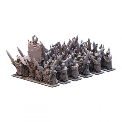 Morts vivants - heavy skeletons warriors 10mm 