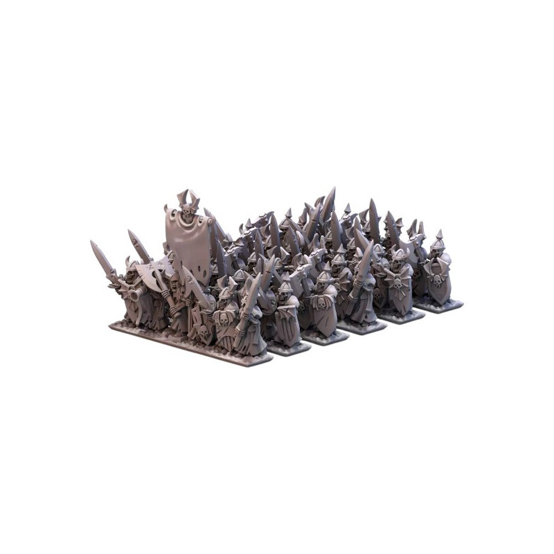 Morts vivants - heavy skeletons warriors 10mm 