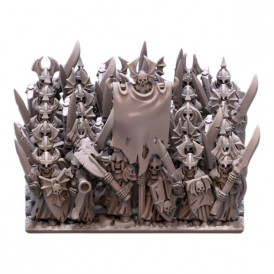 Morts vivants - heavy skeletons warriors 10mm  (2)