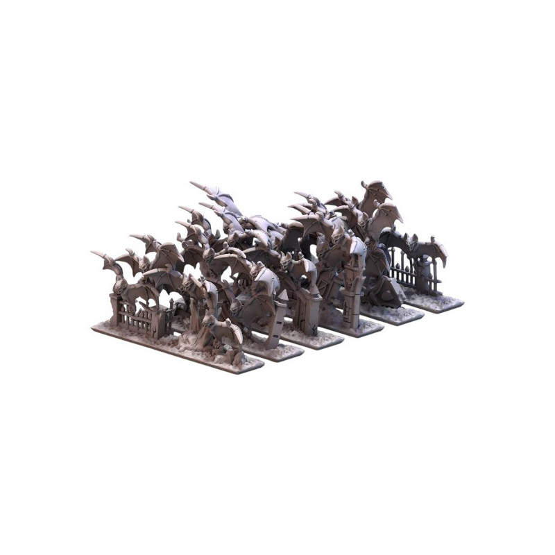 Morts vivants - Chauve souris vampire10mm 