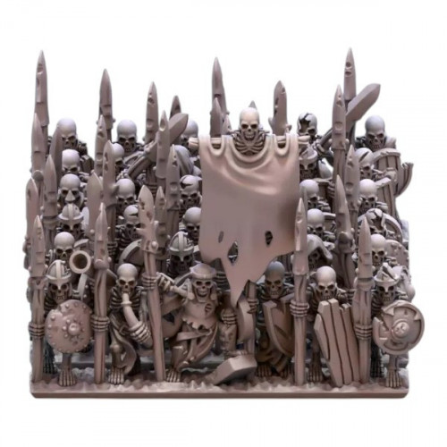 Morts vivants - skeleton warriors 10mm 