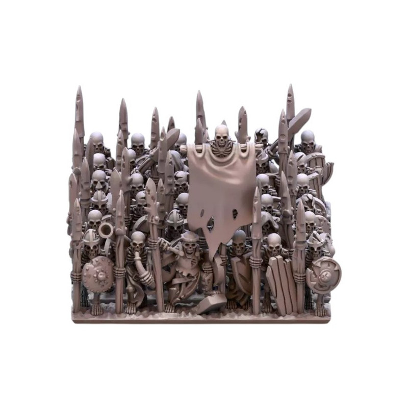 Morts vivants - skeleton warriors 10mm 