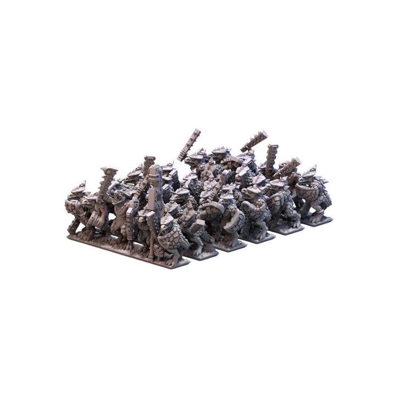 Forest dragon 3D Ancien sauriens Saurus échelle 10mm 