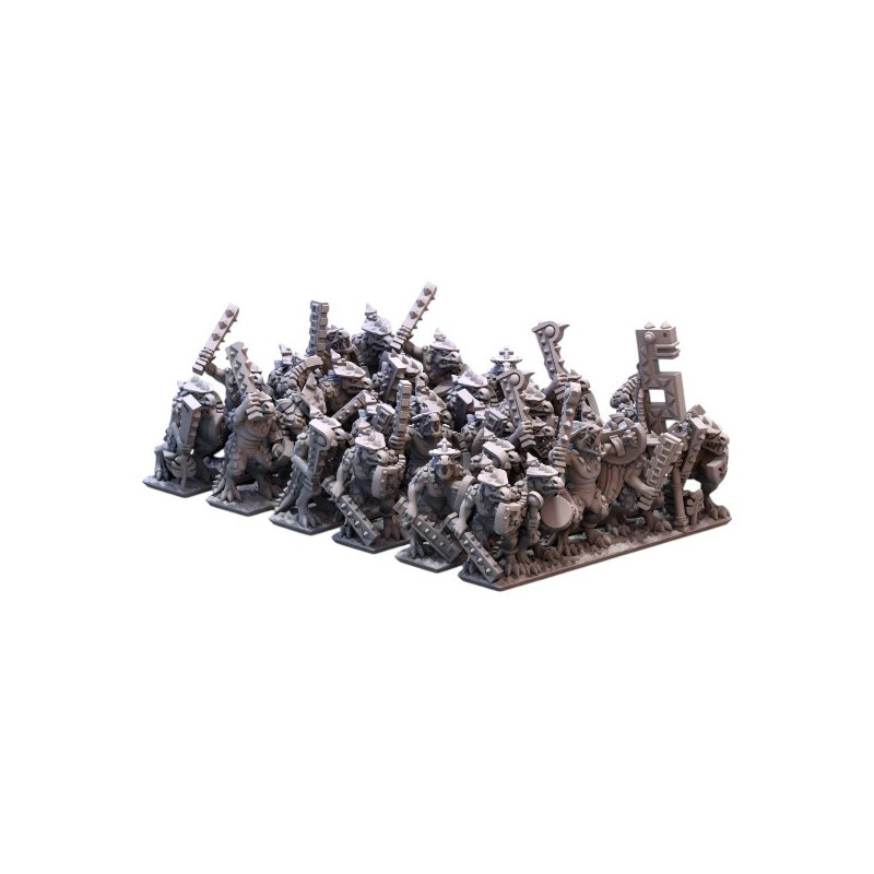 Forest dragon 3D Ancien sauriens Saurus échelle 10mm 