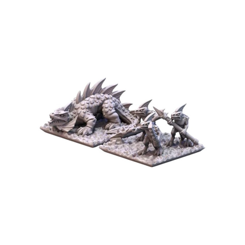 Hommes lézards - Salamandre (1 pièce) 
