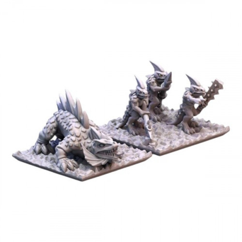 Hommes lézards - Salamandre (1 pièce) 