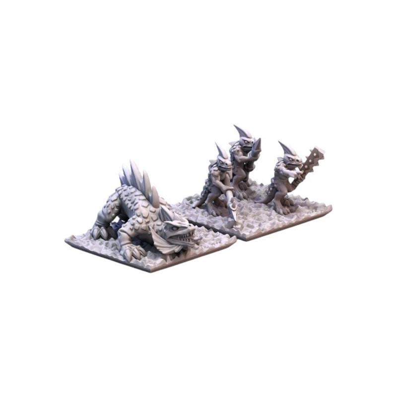 Hommes lézards - Salamandre (1 pièce) 