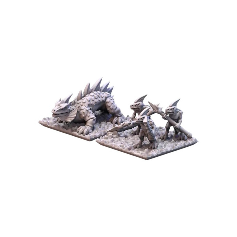 Hommes lézards - Salamandre (1 pièce) 