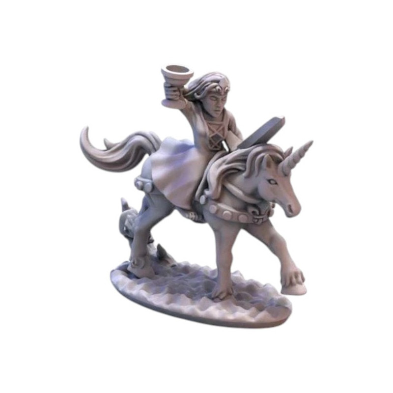 Chevaliers du Royaume - Sorciere sur licorne 