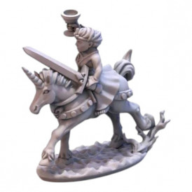 Chevaliers du Royaume - Sorciere sur licorne  (2)