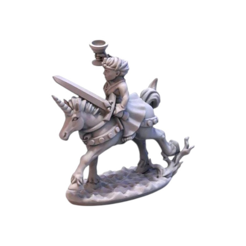 Chevaliers du Royaume - Sorciere sur licorne 