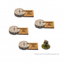 Bolt action - Marqueurs d'unité en MDF 
