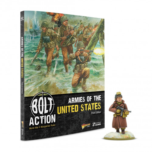 Bolt Action - Armies of the United States Livre en anglais 