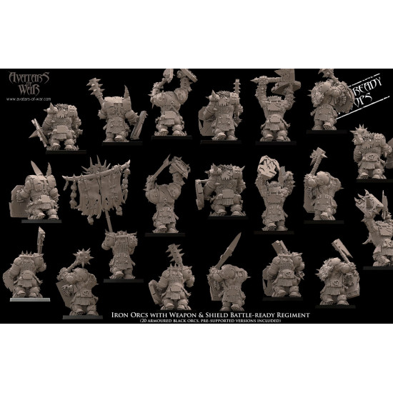 Figurines Avatars of War - Héros et guerriers épiques pour vos wargames