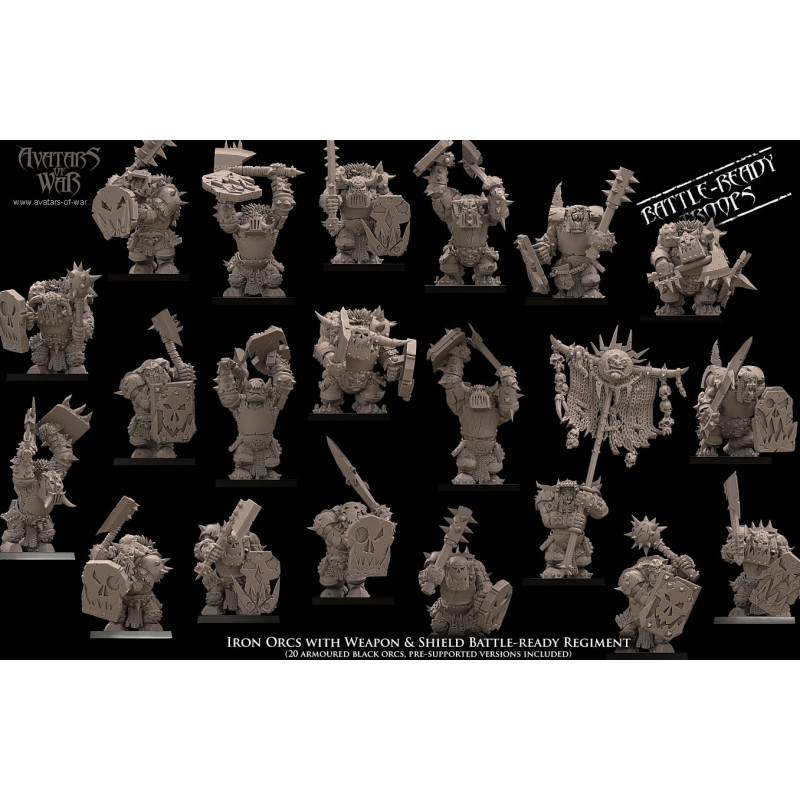 Figurines Avatars of War - Héros et guerriers épiques pour vos wargames