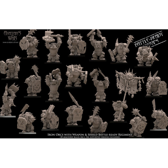 Figurines Avatars of War - Héros et guerriers épiques pour vos wargames