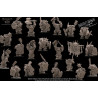 Figurines Avatars of War - Héros et guerriers épiques pour vos wargames