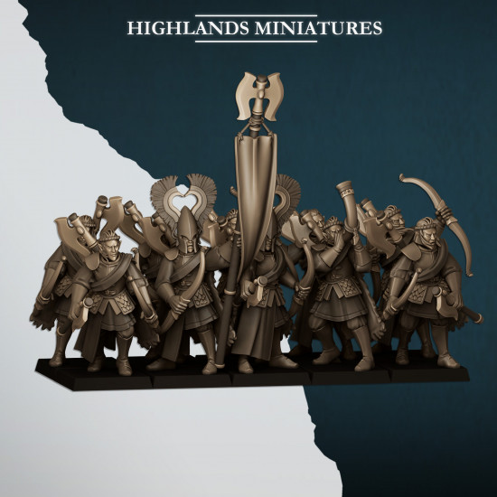  Aegan Elfes -  Archers   