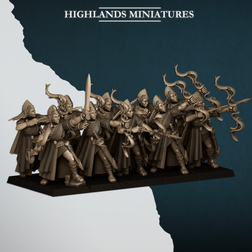  Aegan Elfes -  Archères gardiennes   