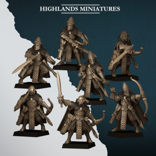  Aegan Elfes -  Archers   