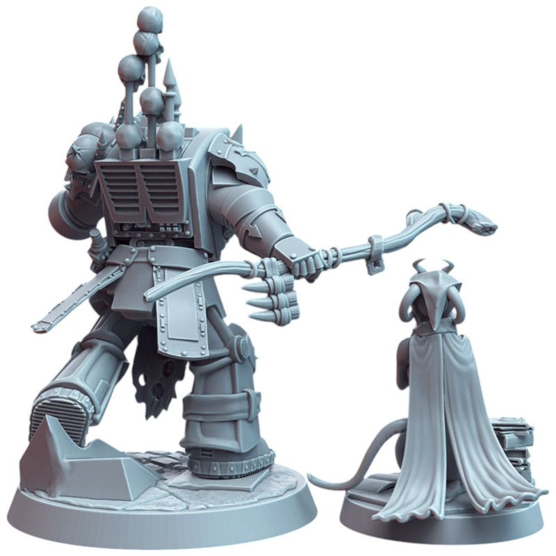 Immaterium God - Legion of the forgotten god - Sorcier et familier 