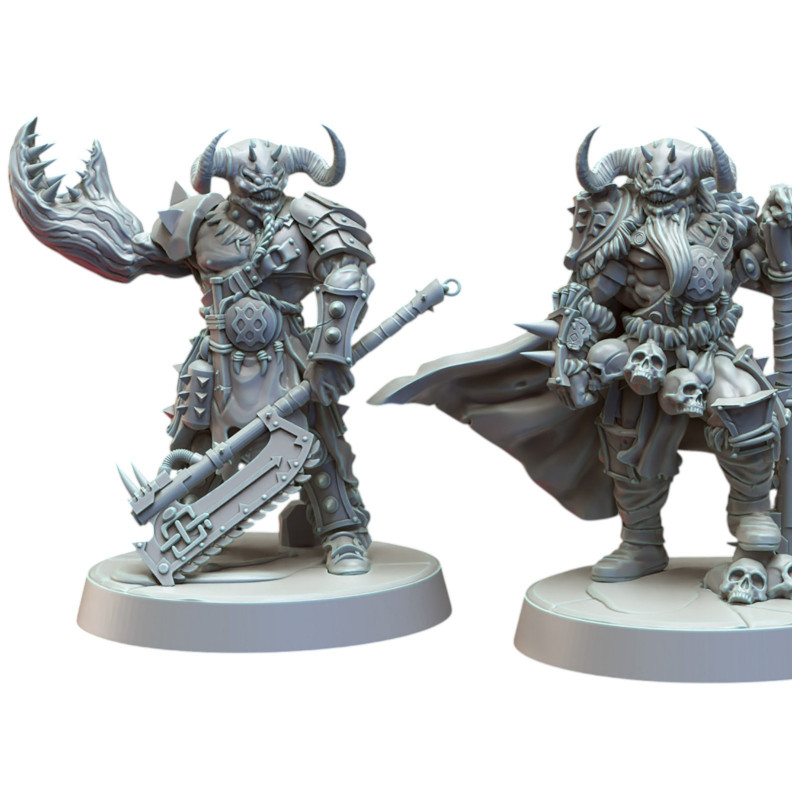 Immaterium God - Légion des crânes - Berserker Démons 