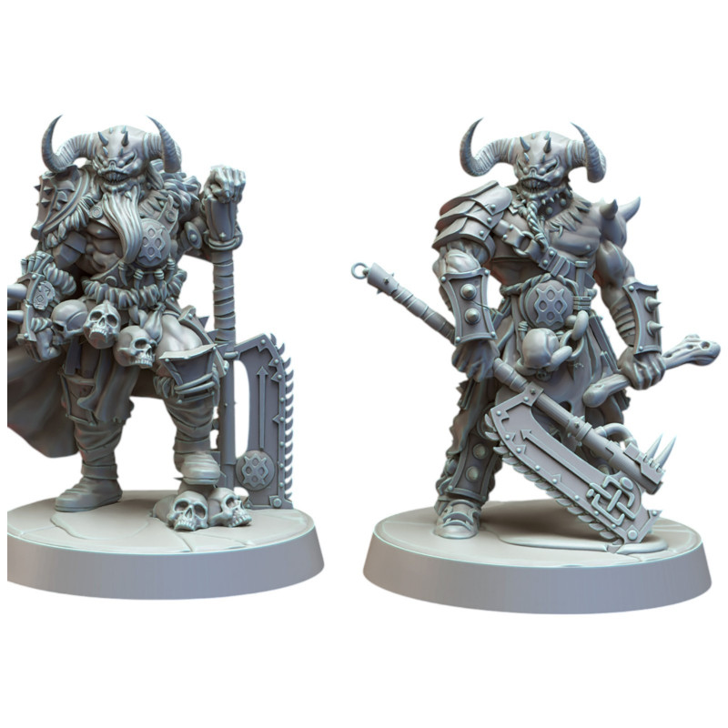 Immaterium God - Légion des crânes - Berserker Démons 