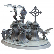 Immaterium God - Soeurs du chaos - Cour Blasphématoire 