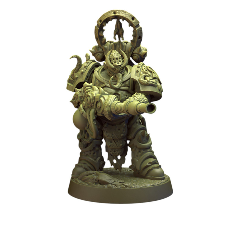 Immaterium God - Légion de la peste - Porteurs de peste set  2 