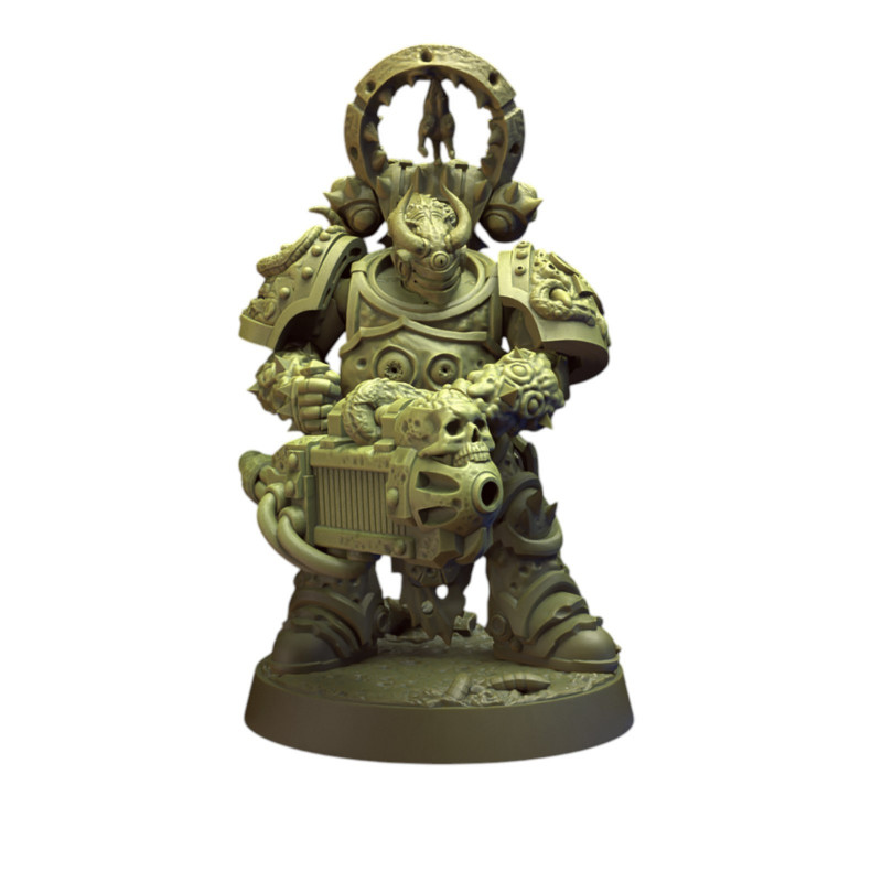 Immaterium God - Légion de la peste - Porteurs de peste set  2 