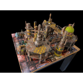 Décors Cyberpunk - Tour modulaire ( 1 tour pièces RANDOM )  (2)