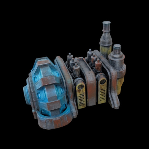 Décors Cyberpunk - Réacteur 