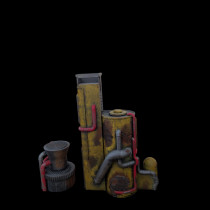 Décors Cyberpunk - Silos 